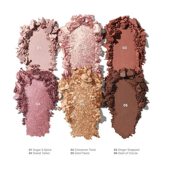 MORPHE - ChromaPlus 6-Pan Eyeshadow Palette - Outer Spice