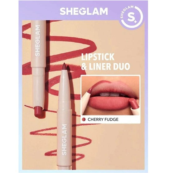 SHEGLAM - Glam 101 Lipstick & Liner Duo