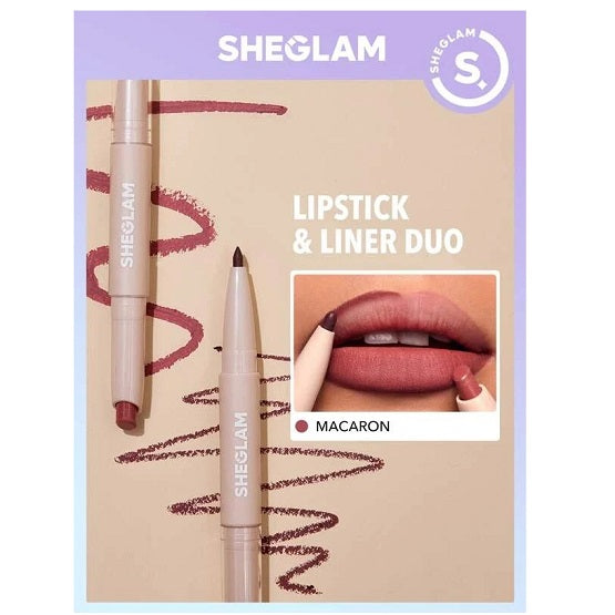 SHEGLAM - Glam 101 Lipstick & Liner Duo