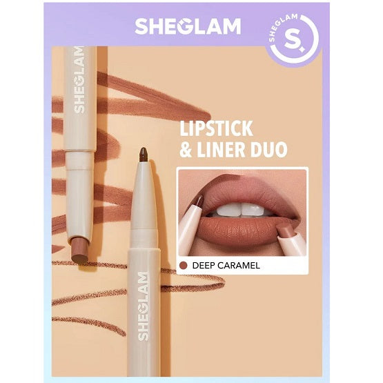 SHEGLAM - Glam 101 Lipstick & Liner Duo