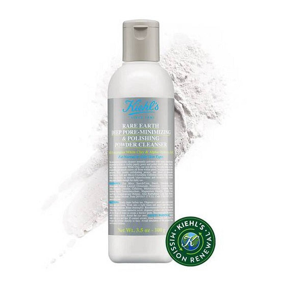 KIEHLS - Rare Earth Deep Pore-Minimizing & Polishing Powder Cleanser - 100G
