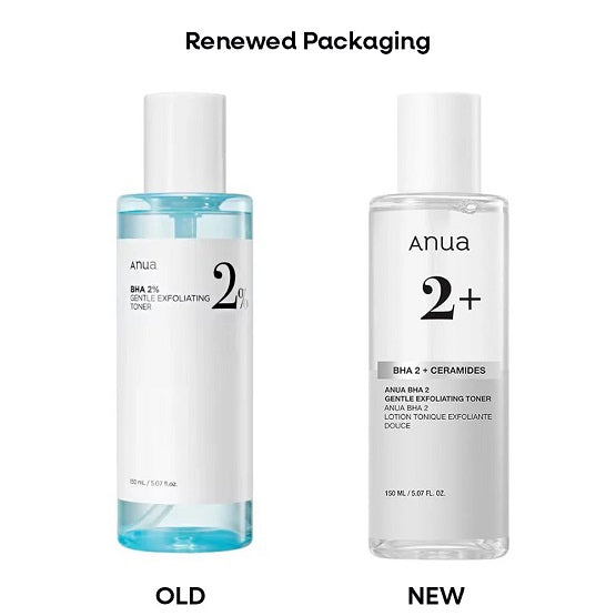 ANUA - BHA 2% GENTLE EXFOLIATING TONER - 150ML