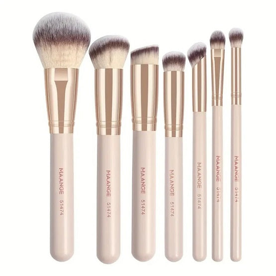 MAANGE  Face Brush Set - 7pcs