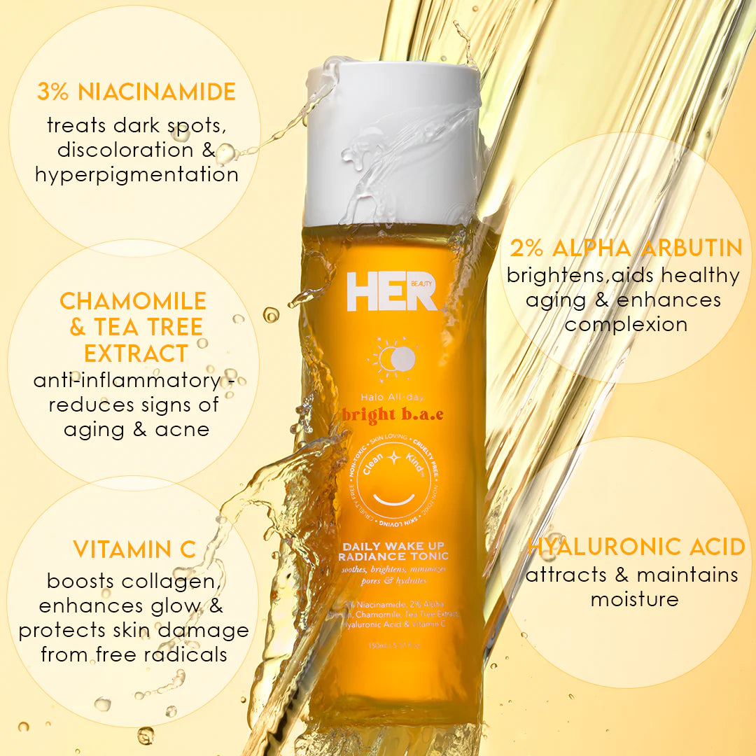 HER Beauty - Bright Bae Daily Wakeup Radiance Tonic 150ml