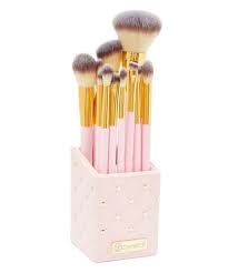 BH COSMETICS Pink Studded Elegance 12 Piece Brush Set Holder in Pakistan