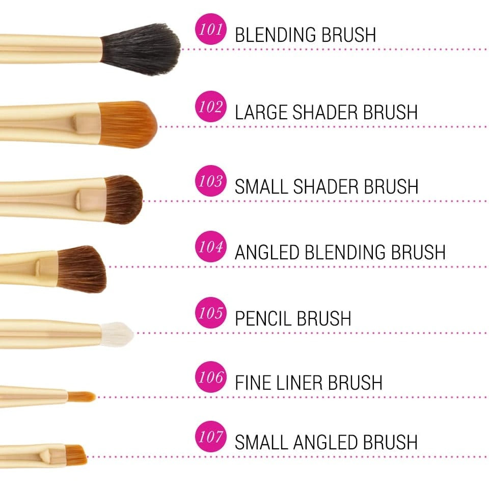 BH Cosmetics Eye Essential 7 Piece Brush Set Price In Pakistan