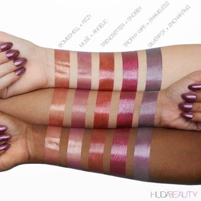 HUDA BEAUTY - Contour &amp; Strobe Lip Set - Trophy Wife / Shameless