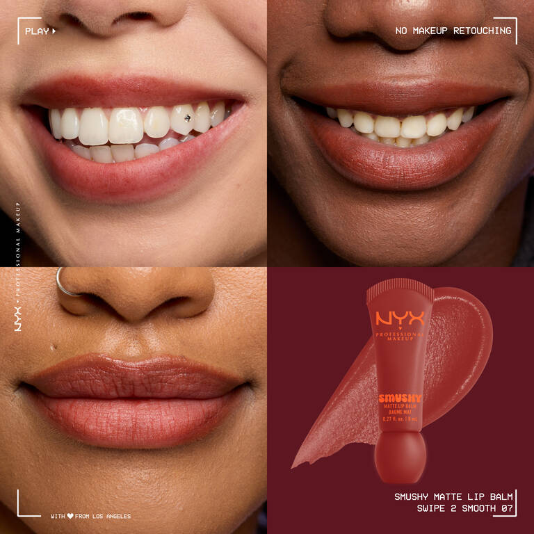 NYX - Smushy Matte Lip Balm - 07 Swipe 2 Smooth