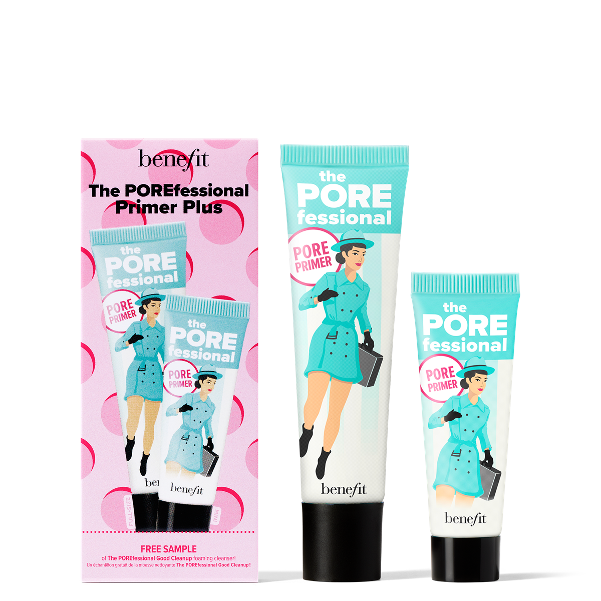 Benefit - The Porefessional Primer Plus Full-size & FREE mini pore primer 22ml + 7ml